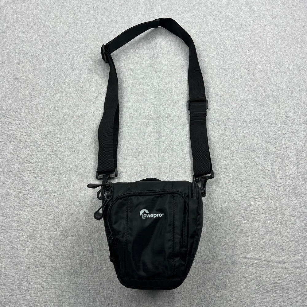 Lowepro Toploader Zoom 45 AW II Black Zip Shoulder Bag Camera Case All Weather